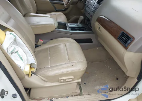 2015 Nissan Armada Platinum z USA, uszkodzony, nr VIN 5N1BA0NFXFN607436